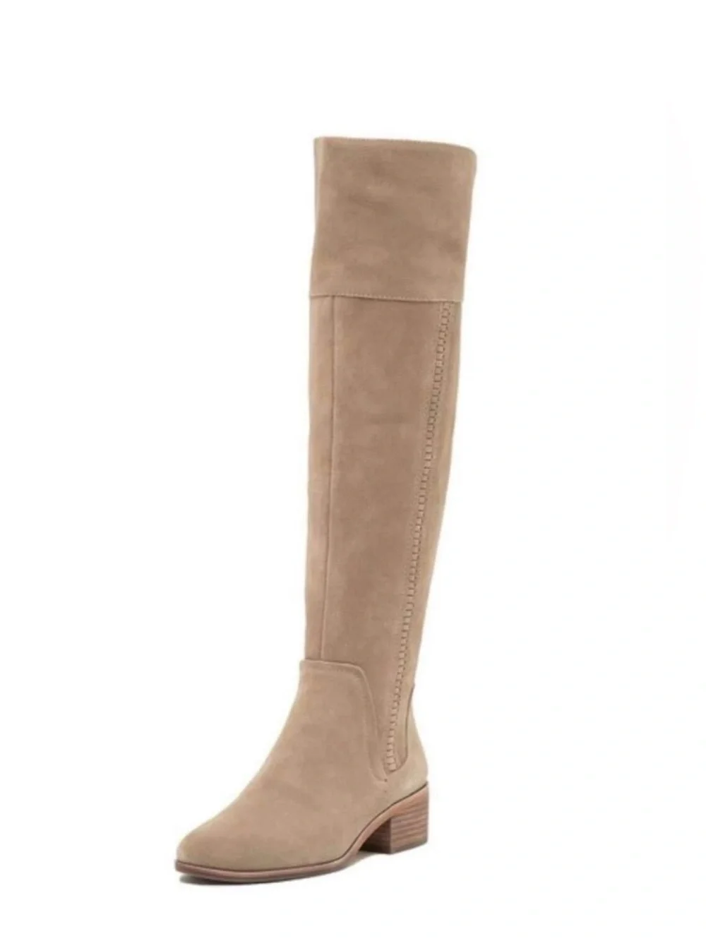 Vince Camuto Boots Beige Suede